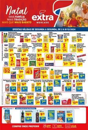 Catálogo Mercado Extra em São Paulo | Melhores ofertas para todos os clientes | 02/12/2024 - 09/12/2024