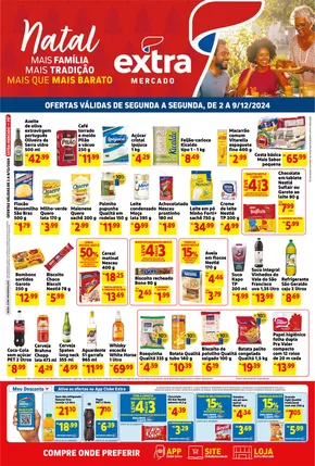 Catálogo Extra em Recife | Ofertas especiais atraentes para todos | 02/12/2024 - 09/12/2024