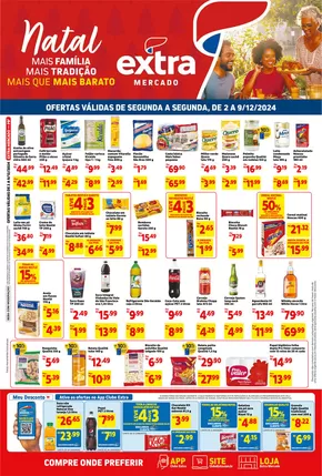 Promoções de Natal em João Pessoa | Ótima oferta para todos os clientes de Extra | 02/12/2024 - 09/12/2024