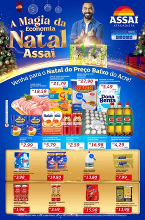 Promoções de Natal em Rio Branco | Novas ofertas para descobrir de Assaí Atacadista | 02/12/2024 - 06/12/2024