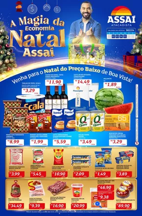 Promoções de Natal em Boa Vista | Ofertas especiais para você de Assaí Atacadista | 02/12/2024 - 05/12/2024