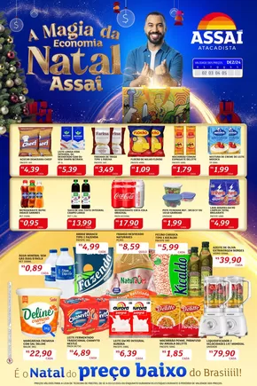 Promoções de Natal em Teixeira de Freitas | Ótima oferta para todos os clientes de Assaí Atacadista | 02/12/2024 - 05/12/2024