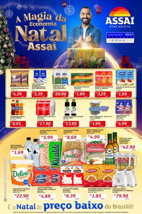 Promoções de Natal em Vitória da Conquista | Ofertas especiais atraentes para todos de Assaí Atacadista | 02/12/2024 - 05/12/2024