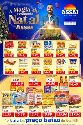 Promoções de Natal em João Pessoa | Ótima oferta para todos os clientes de Assaí Atacadista | 02/12/2024 - 08/12/2024