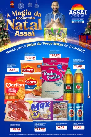 Promoções de Natal em Palmas - TO | Ampla seleção de ofertas de Assaí Atacadista | 02/12/2024 - 06/12/2024