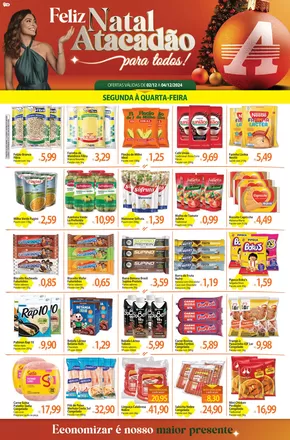 Promoções de Supermercados em Sobral | Feliz Natal Atacadão Para Todos! de Atacadão | 02/12/2024 - 04/12/2024