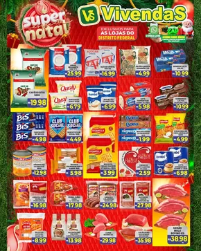 Promoções de Natal em Recanto das Emas | Esquenta Super Natal de Vivendas Supermercado | 03/12/2024 - 10/12/2024