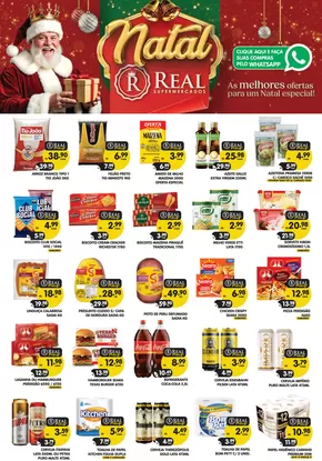 Promoções de Natal em Niterói | Natal Real  de Supermercados Real | 03/12/2024 - 22/12/2024