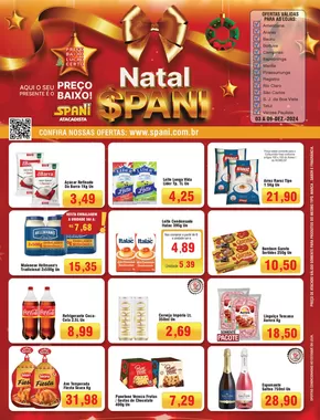 Promoções de Natal em Tatuí | Encarte Spani Atacadista de Spani Atacadista | 03/12/2024 - 10/12/2024