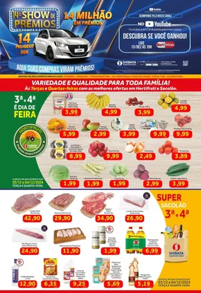 Catálogo Shibata Supermercados em Guarulhos | Grandes descontos em produtos selecionados | 03/12/2024 - 04/12/2024