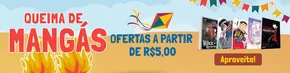 Promoções de Livraria, Papelaria e Material Escolar em São Caetano do Sul | Queima de Mangás de Comix | 03/12/2024 - 31/12/2024