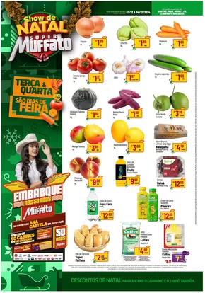 Promoções de Natal em Londrina | Encarte Super Muffato de Super Muffato | 03/12/2024 - 04/12/2024