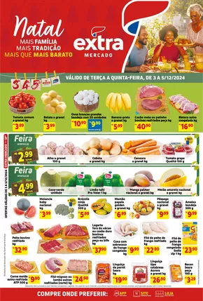 Catálogo Mercado Extra em São Paulo | Nossas melhores ofertas para você | 03/12/2024 - 05/12/2024