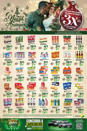 Promoções de Natal em Rio Branco | Leve Mais Rio Branco de Araújo Supermercados | 03/12/2024 - 08/12/2024