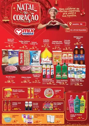 Promoções de Natal em Imperatriz | Economize agora com nossas ofertas de Supermercados Mateus | 03/12/2024 - 05/12/2024