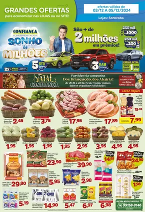 Catálogo Confiança Supermercados | Ótima oferta para caçadores de pechinchas | 03/12/2024 - 05/12/2024