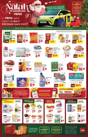 Promoções de Natal em Divinópolis | Melhores ofertas para compradores econômicos de Supermercados Rena | 03/12/2024 - 08/12/2024