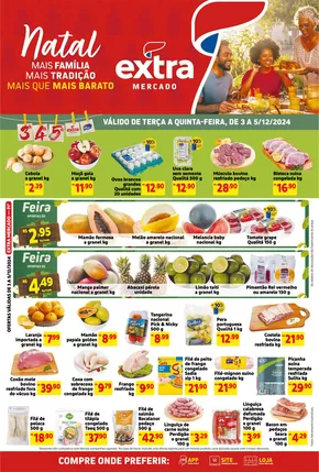 Promoções de Natal em Teresina | Melhores ofertas para compradores econômicos de Extra | 03/12/2024 - 05/12/2024