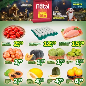 Promoções de Natal em Campo Mourão | Feliz Natal de Supermercados Bom Dia | 04/12/2024 - 04/12/2024