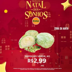 Promoções de Natal em Aparecida de Goiânia | Encarte Bretas Supermercados de Supermercado Bretas | 11/12/2024 - 11/12/2024