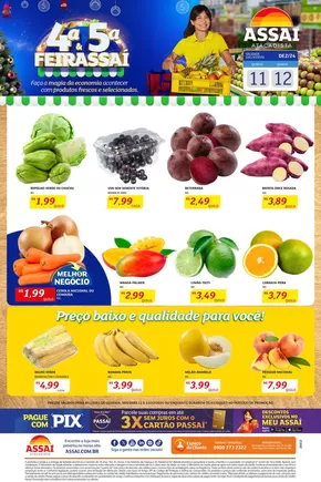 Promoções de Natal em Aparecida de Goiânia | Melhores ofertas para todos os clientes de Assaí Atacadista | 11/12/2024 - 12/12/2024