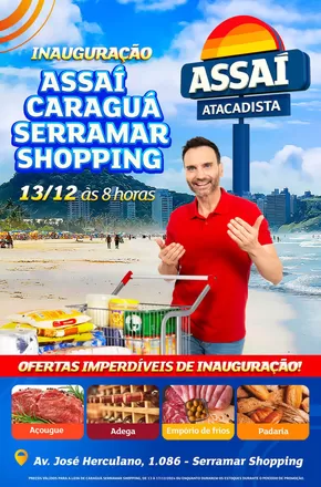 Promoções de Supermercados em Aracaju | PREÇOS VÁLIDOS PARA A LOJA DE CARAGUÁ SERRAMAR SHOPPING de Assaí Atacadista | 13/12/2024 - 17/12/2024