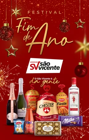 Catálogo Supermercados São Vicente | Descubra ofertas atraentes | 18/12/2024 - 02/01/2025