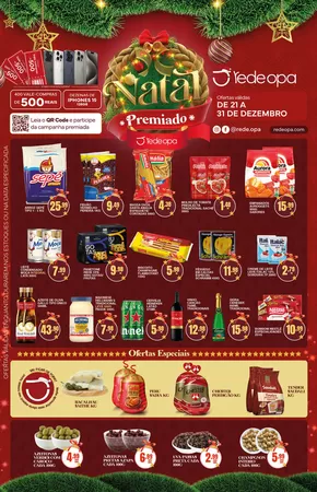 Promoções de Natal em Muriaé | Natal Premiado de Rede Opa | 23/12/2024 - 31/12/2024