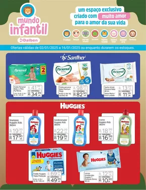 Catálogo Supermercado Dalben em Campinas | Mundo Infantil Dalben | 02/01/2025 - 16/01/2025