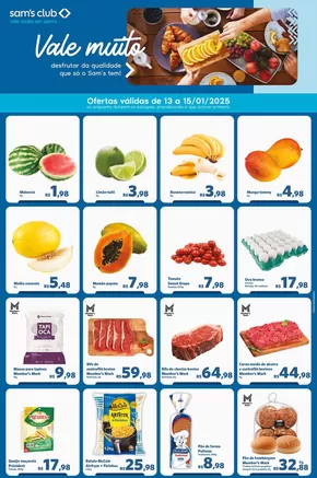 Catálogo Sam's Club em Joinville | Ofertas e promoções atuais | 14/01/2025 - 15/01/2025