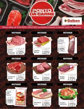 Catálogo Supermercado Dalben em Campinas | Ponto Da Carne | 15/01/2025 - 16/01/2025