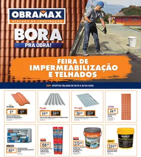 Promoções de Material de Construção em São Paulo | Encarte Obramax de Obramax | 16/01/2025 - 16/02/2025