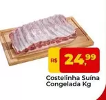 Oferta de Costelinha Suína Congelada por R$24,99 em Tonin Superatacado