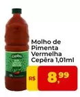 Oferta de Cepêra - Molho De Pimenta Vermelha por R$8,99 em Tonin Superatacado