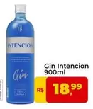 Oferta de Intencion - Gin por R$18,99 em Tonin Superatacado