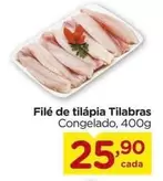 Oferta de De   - Filé De Tilápia Tilabras por R$25,9 em Carrefour