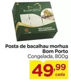 Oferta de Bom Porto - Posta De Bacalhau Morhua por R$49,99 em Carrefour