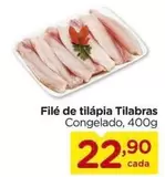 Oferta de De   - Filé De Tilápia Tilabras por R$22,9 em Carrefour