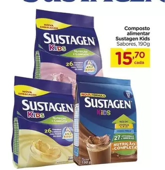 Oferta de Sustagen - Composto por R$15,7 em Carrefour