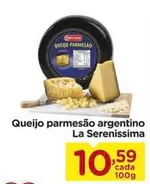 Oferta de La serenissima - Queijo Parmesão Argentino por R$10,59 em Carrefour