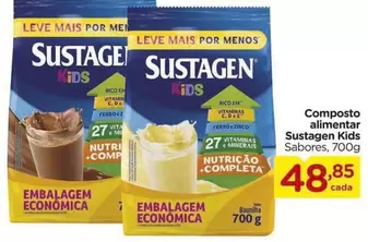 Oferta de Sustagen - Composto por R$48,85 em Carrefour