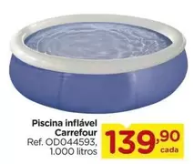 Oferta de Carrefour - Piscina Inflável por R$139,9 em Carrefour