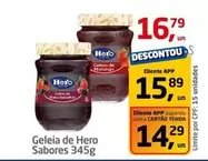 Oferta de Sabores - Geleia De Hero por R$16,79 em Tenda Atacado