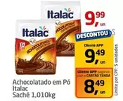 Oferta de Italac - Achocolatado Em Pó por R$9,99 em Tenda Atacado