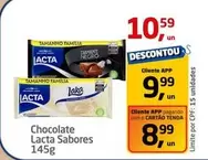 Oferta de Lacta - Chocolate Sabores por R$10,59 em Tenda Atacado