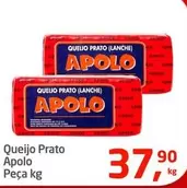 Oferta de Lanche - Queijo Prato por R$37,9 em Tenda Atacado