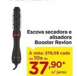 Oferta de Revlon - Escova Secadora E Alisadora Booster por R$379,09 em Carrefour