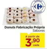 Oferta de Sabores - Donuts Fabricação Própria por R$3,9 em Carrefour