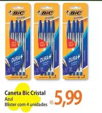 Oferta de Bic - Caneta Cristal por R$5,99 em Atacadão