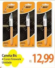 Oferta de Bic - Caneta  4 Cores Firework por R$12,99 em Atacadão